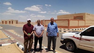 رئيس مركز ومدينة الحسنة يتفقد التجمعات التنموية قبل تسليمها   