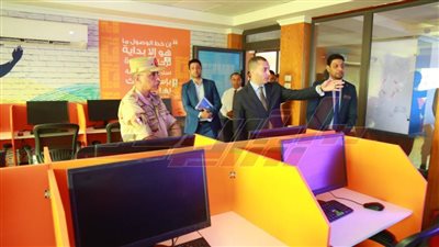 نائب محافظ كفر الشيخ ومساعد رئيس هيئة العمليات يتفقدان مركز استدامة