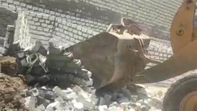 إزالة 12 حالة تعدٍ على الأراضي الزراعية فى حملة بالبحيرة