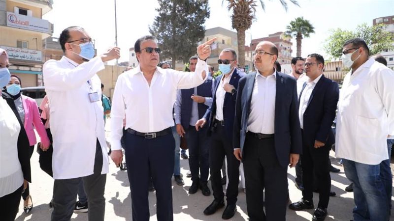 زيارة وزير الصحة