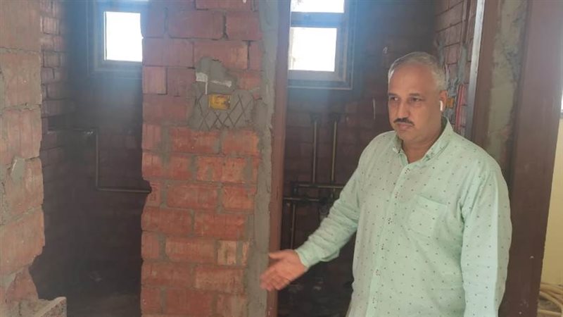 الصبروط يتابع الانشاءات