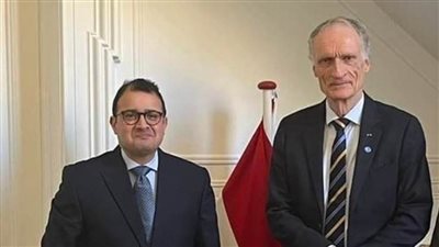 رئيس لجنة العلاقات الخارجية بالبرلمان الدنماركى يستقبل السفير المصري 