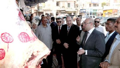 محافظ بني سويف يفتتح معرض 
