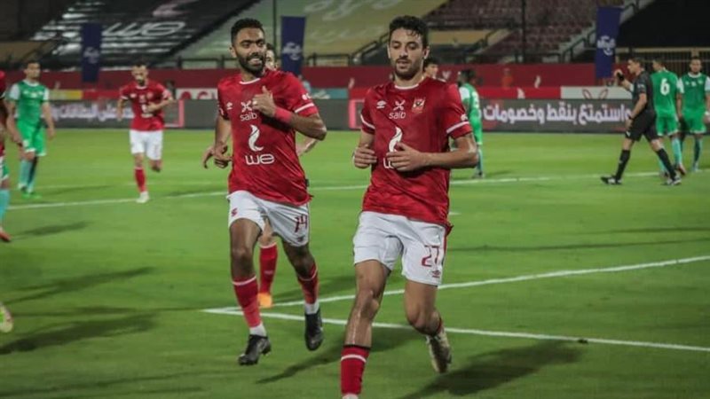 جانب من مباراة الأهلي