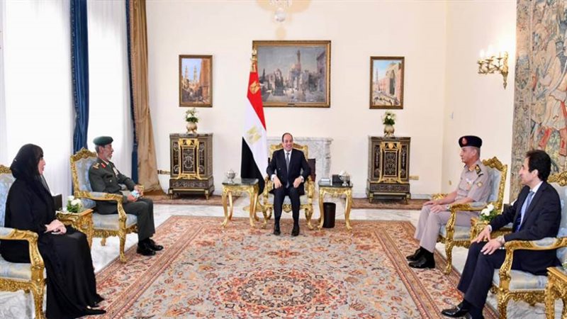 السيسي يستقبل رئيس