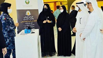 شرطة رأس الخيمة تبتكر جهازا لكشف الأشخاص خلف الحواجز