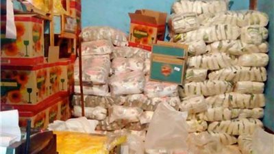 إحباط تهريب 12 طن سلع تموينية للسوق السوداء بالقليوبية 