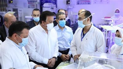 ‏‎القائم بأعمال وزير الصحة يتفقد مستشفى زفتى العام بالغربية