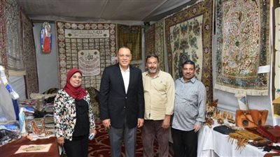 مشاركة وفد من أسيوط لأصحاب الحرف اليدوية والتراثية في المعرض الأول 