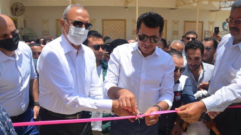 افتتاح مركز شباب