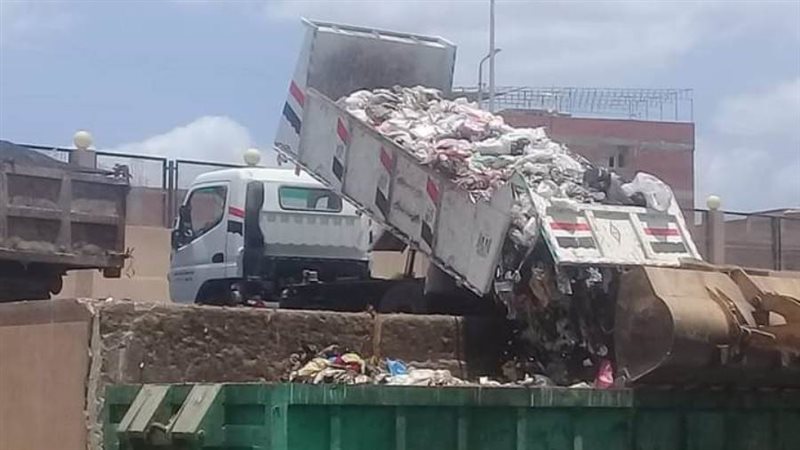 نقل ٣٥٦٠ طن قمامة