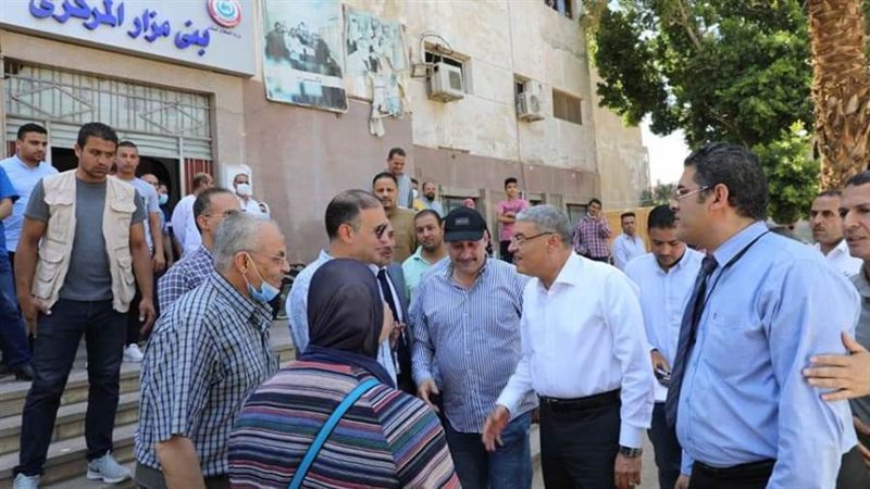 محافظ المنيا يتفقد