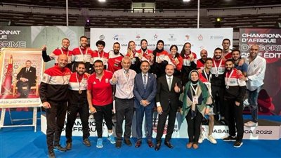 مصر تتصدر جدول ميداليات بطولة إفريقيا للسلاح