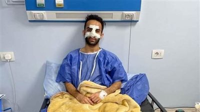 بعد إصابته بكسر مضاعف في الأنف.. عملية جراحية لعموري لاعب المصري