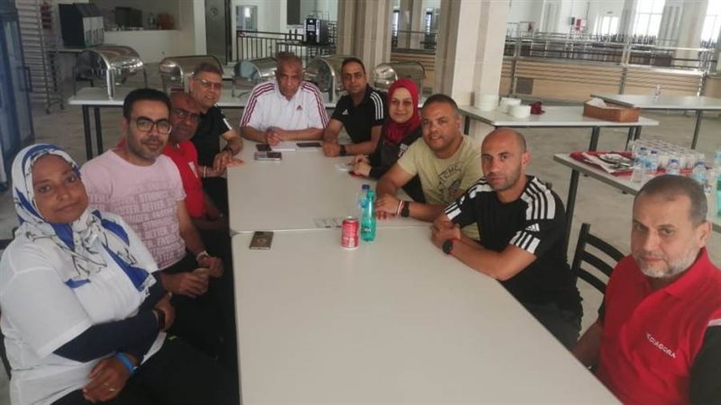 اجتماع تنسيقي لوفد