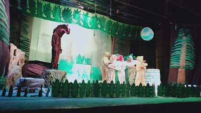 «غابة الطيبين» فى عرض مسرحي على مسرح قصر ثقافة كوم أمبو  