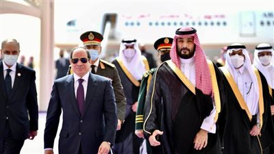 الرئيس السيسي وولي العهد السعودي يشيدان بمستوى التنسيق الأمني بين البلدين