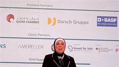 نيفين جامع: مصر تمثل جسراً اقتصادیاً وتجاریاً متمیزاً یربط  بین الأسواق العربیة والأوروبیة