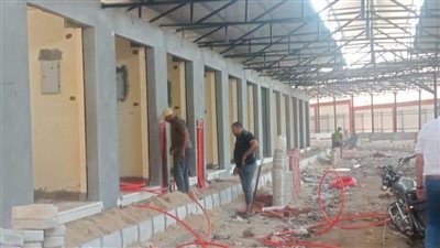 أسواق حضارية والانتهاء من أعمال الرصف لبعض الطرق بـ”منوف“