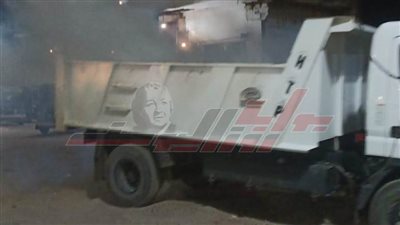  كفر الشيخ تكثف أعمال النظافة ومكافحة الحشرات الطائرة ليلًا