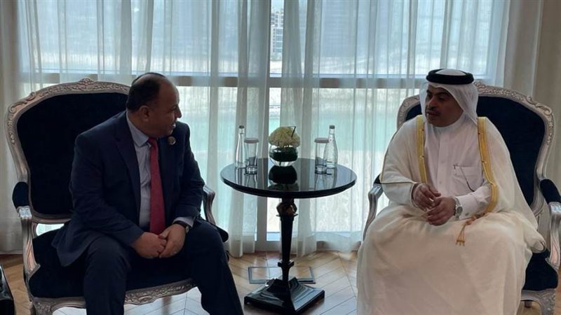 وزير المالية ونظيره