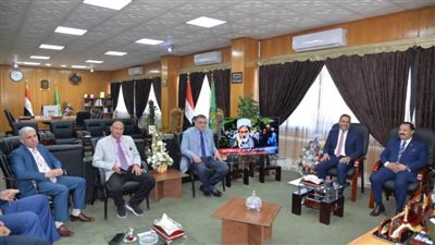 محافظ الإسماعيلية يستقبل لجنة الشباب والرياضة بمجلس النواب 