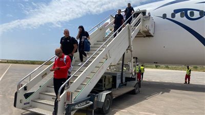 بعثة مصر تصل الجزائر للمشاركة في دورة ألعاب البحر المتوسط 