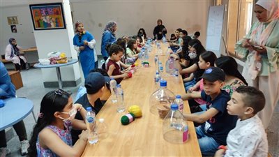 إعادة تدوير للأفضل.. ورشة عمل للأطفال بمتحف الحضارة 