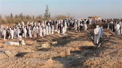 تشييع جثمان شيخ مجاهدي سيناء ودفنه بمقابر الجورة بالشيخ زويد