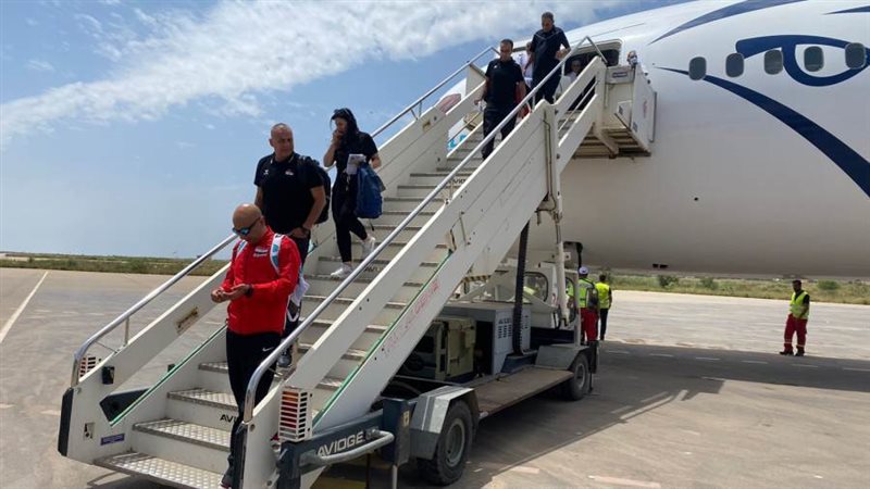 بعثة مصر تصل للجزائر