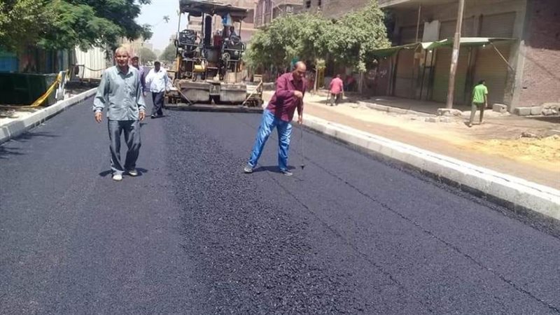 رصف شوارع ملوي