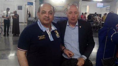 حطب يصل وهران لحضور دورة ألعاب البحر المتوسط 