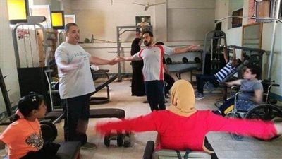 تدريب 100 رياضي من أعضاء المشروع القومي لذوي القدرات والهمم بالشرقية 