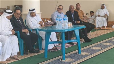 محافظ شمال سيناء ونائبه يعزيان في شيخ مجاهدى سيناء