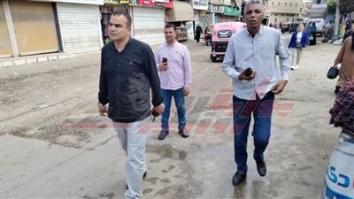 رفع الإشغالات والباعة الجائلين من شوارع كفر الشيخ