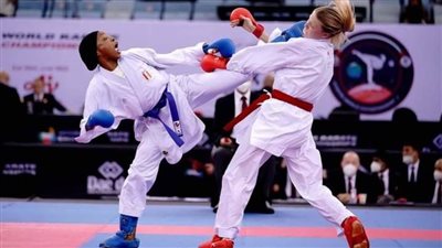 أحلام حمدي تتوج بثاني فضيات الكاراتيه بدورة ألعاب البحر المتوسط