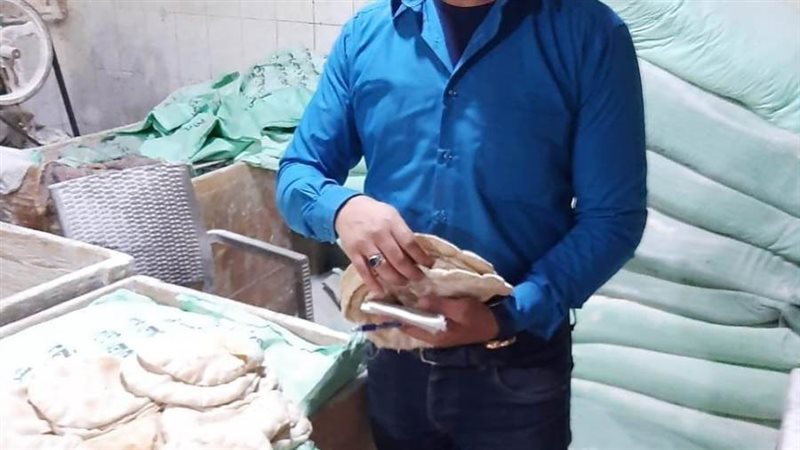 جانب من الحملة التموينية