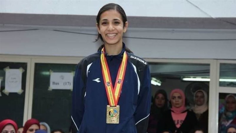 ريم سلامة بطلة الكاراتيه