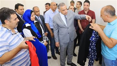 محافظ سوهاج يتفقد عددًا من المصانع بالمنطقة الصناعية بمدينة سوهاج الجديدة