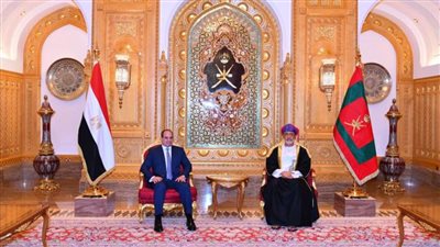 الرئيس السيسي يؤكد حرص مصر وسلطنة عمان على تعزيز العمل العربي المشترك