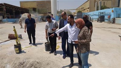 لجنة للمرورعلى المنشآت المزاولة لأنشطة تستخدم مواد خطرة ببياض العرب