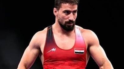 عمرو رضا بطل المصارعة الحرة يتوج برابع ذهبيات مصر في دورة ألعاب البحر المتوسط