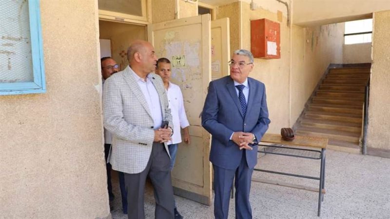 محافظ المنيا يتفقد