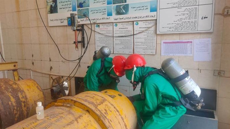 العاملين بشركة مياه