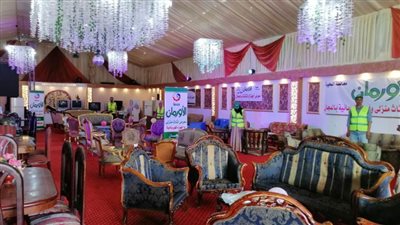 استفادت منه 250 أسرة... معرض خيري للأثاث والأجهزة الكهربائية مجانا بقرى أبو حمص