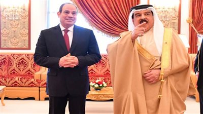 الرئيس السيسي يلتقى ملك البحرين بقصر صخير بالمنامة × 9 صور