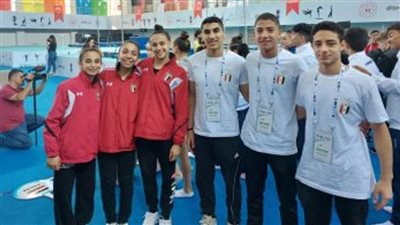 عودة بعثة الجمباز وثنائي تنس الطاولة ومحيلبة وبدوي إلى القاهرة