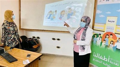 ختام ورش تدريب معلمات التعليم المجتمعي على التغذية السليمة ببني سويف