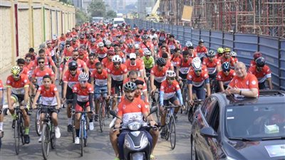 3 آلاف شاب وشابة يشاركون في احتفالية اتحاد الدراجات 