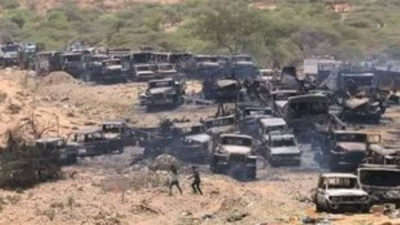 تدمير آليات عسكرية